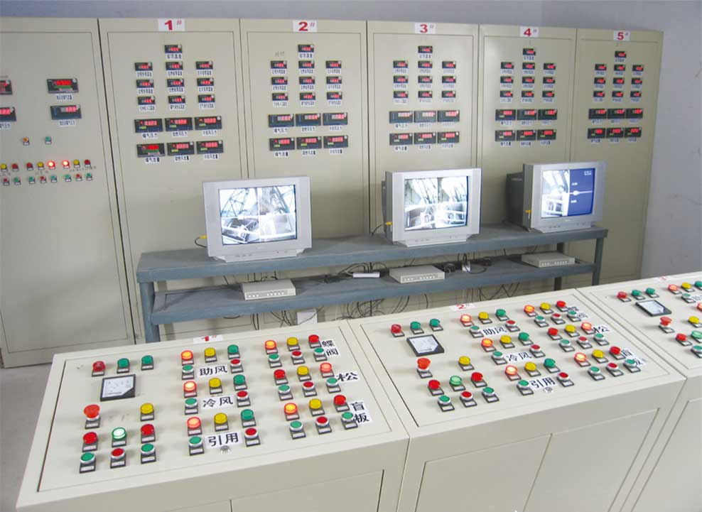 石灰窯高效空氣、煤氣預熱器及控制室1